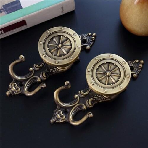 1 Pair Luxury Sun shape Metal Curtain Hooks Wall Decorative Hook-backs Tiebacks Curtain Accessories