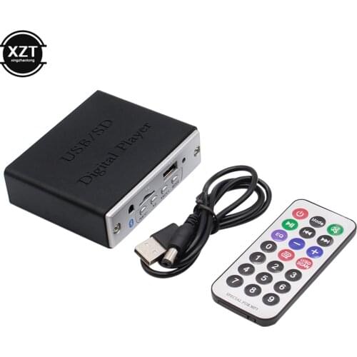 DC 12V Bluetooth Car MP3/WMA/WAV/FLAC/APE Decoder Board Audio Aux Remote Control Module USB TF Radio Wireless Car FM MP3 Player
