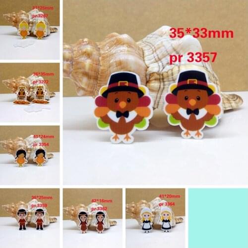 Free shipping 30 pcs cartoon character planar resin pr 3357