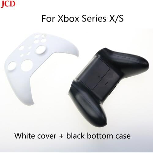 JCD 1 Set Suitable For Xbox Series X/S Gamepad Controller Shell, Protective Cover, Handle Cover & Bottom Cover