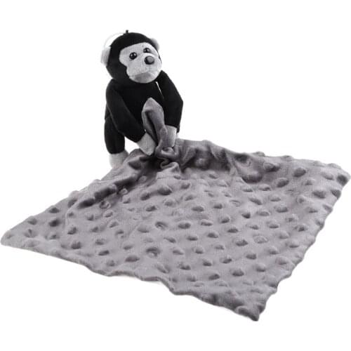 Baby Soother Appease Towel Soft Animal Doll Teether Infants Sleeping Blanket Toy Q9QB