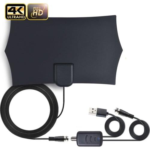 Kebidumei Digital TV Antenna Freeview HDTV Antenna 1080P NO Amplifier Signal Booster Radius Surf Fox DVB-T2 TV Aerial