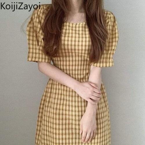 Летние платья с рукавами KOIJIZAYOI China At AliExpress