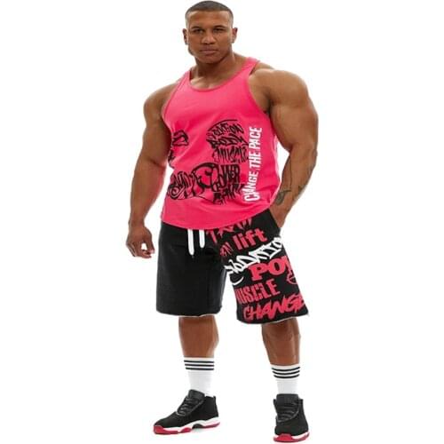 Men clothing moletom Summer jogger Short sets ropa tops & shorts 2 Pieces Tracksuit Loose Mens Sport Suits sweatshirt Fitness