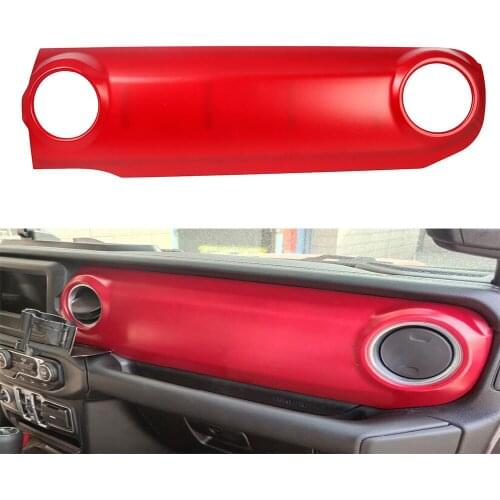 JL1107 Air Vent Cover Trim Center Console Trim for Jeep JL 2018(Sahara) lantsun