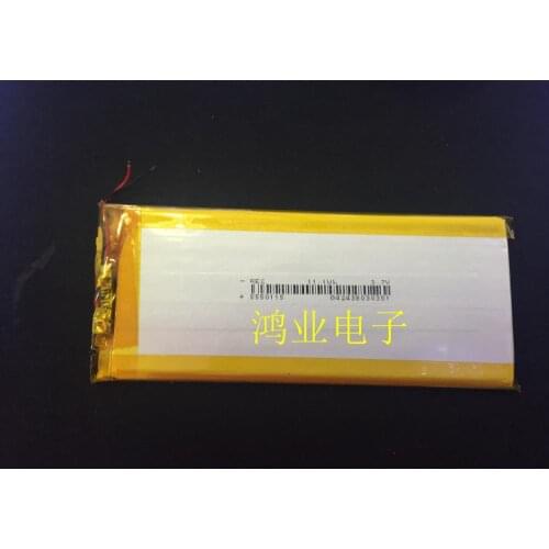 3.7V polymer lithium battery 5550115 3500MAH mobile power Tablet PC DIY and other products Rechargeable Li-ion Cell