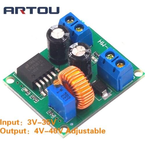 LM2587 DC-DC 3V-35V To 4V-40V Step Up Power Module Boost Converter 12v 24v Converter 12v to 5v Voltage Converter 12v to 19v