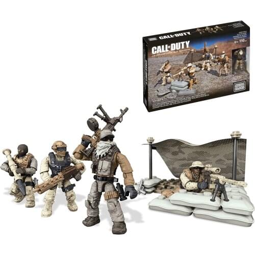 Mega Bloks Call of Duty U2013 Desert Squad CNG78 Collectors Edition Educational Toys Children and Adults Birthday Gifts