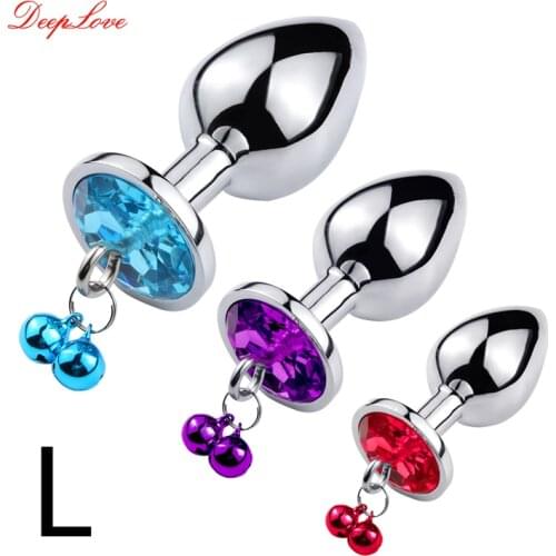 Metal Anal Plug Sex Toys Anal Expansion Training Butt Plug Men 's and Women 's Adult Products Toy