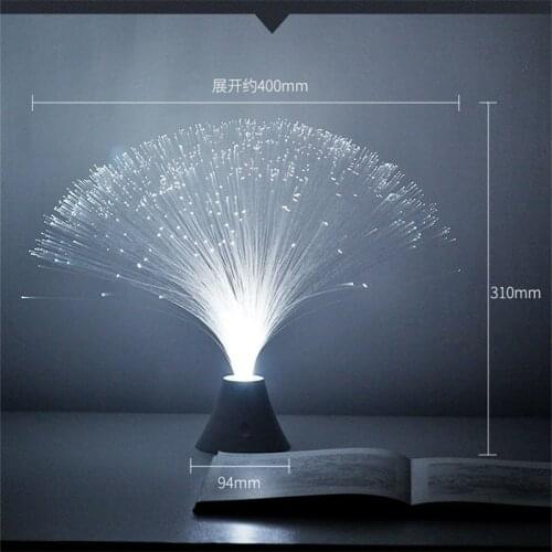 Festival Atmosphere Light Colorful LED Optical Fiber Lantern Lights Starry Sky Wedding Party Christmas Decoration Home E11907