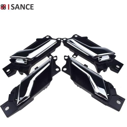 Chrome Interior Door Handle Front Rear Left Right LH RH For Chevrolet Captiva Sport & Saturn Vue 2.4L 3.0L 96861998 96861999