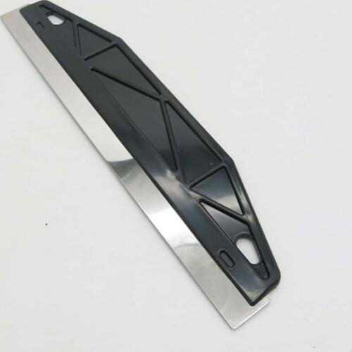 DIY Plastic Handle Wallpaper Scraper Stainless Steel Blade with Length 300mm Hand Tool