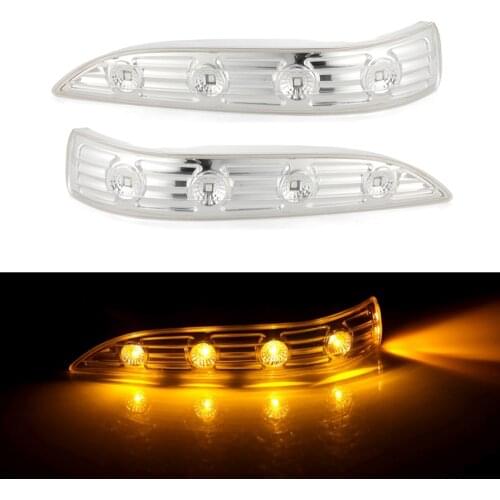 New LED Turn Signal Light For Hyundai IX35 2010 2011 2012 2013 2014 Side Wings Mirror Lamp Rearview Mirror Amber Indicator Light