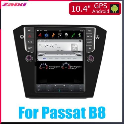 TBBCTEE Android Car Multimedia GPS For Volkswagen VW Passat B8 2017~2019 Radio vertical screen tesla screen Radio Video USB DAB