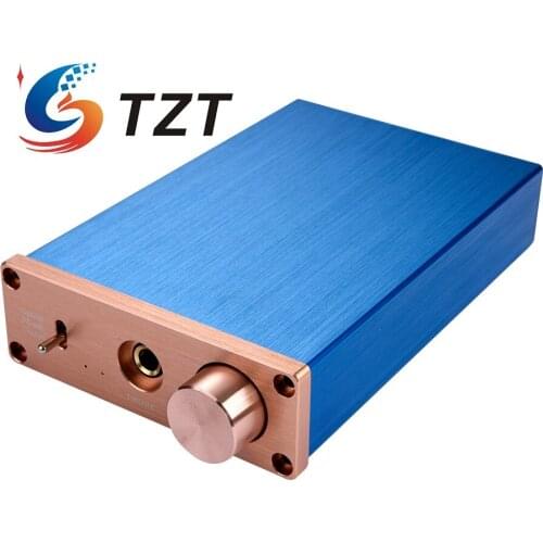 TZT NK-P90 Headphone Amplifier DAC USB/Optical/Coaxial Digital Audio Amplifier Decoder 192KHz 24Bit