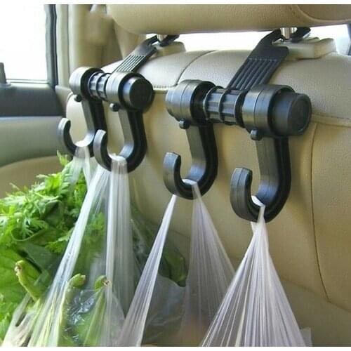 Universal Car Seat Back Storage Hook Sundries Hanger Bag Holder Multifunction Car Hooks Vehicle Storage Organizer