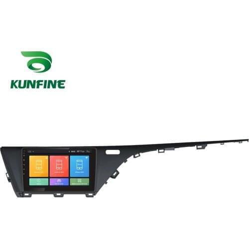 Octa Core Android 10.0 Car DVD GPS Navigation Player Deckless Car Stereo For Toyota Camry 2018 2019Radio Headunit