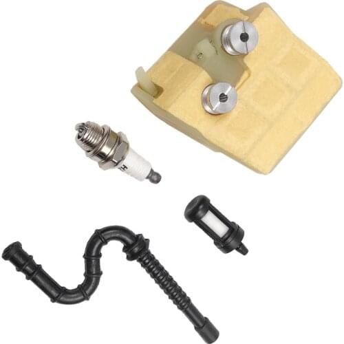 Air Filter Fuel Line & Fuel Filter Spark Plug For Stihl Chainsaw 026 026 Pro MS260 MS240 1121 120 1612 Chainsaw Tool Parts