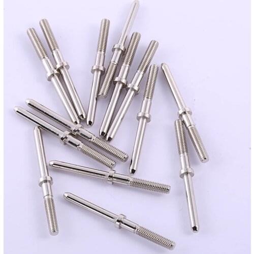 10PCS Guide Column Length 50mm Electronic Detection Positioning Column Metal Spring Test Positioning Pin Multi-Header