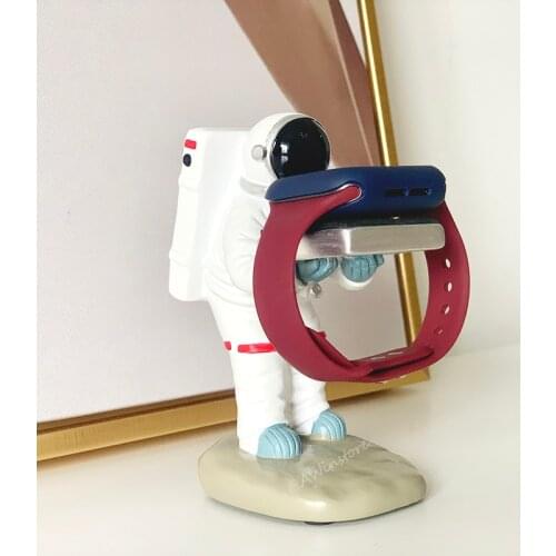 AWin|Astronaut Watch Table Stand Holder Display Storage Jewelry Holder Applicable to Apple iwatch123456se
