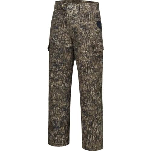 Bassdash Invis Men’s Stretch Hunting Pants Water Resistant Camo Fishing Pants