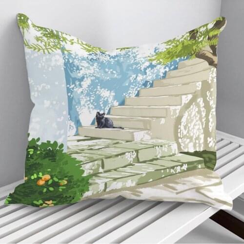 Being A Person Throw Pillows Cushion Cover On Sofa Home Decor 45*45cm 40*40cm Gift Pillowcase Cojines Dropshipping