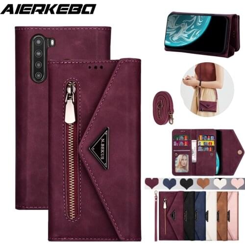 Diagonal Zipper Wallet A21S Leather Case for Galaxy A41 A51 A71 4G 5G A81 A91 Samsung A21 A10 A20 A30 A40 A50 A70 S Phone Cover