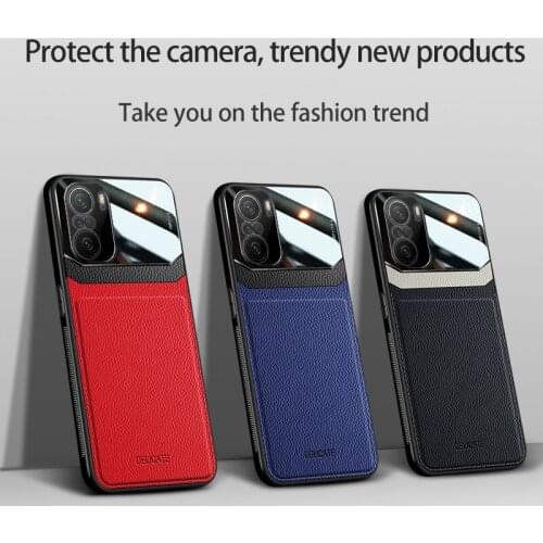 Phone Case for Xiaomi Redmi Note 10 Case Cover PC Retro Grained Skin-pattern Leather Case for Redmi Note 10Pro 10lite 9s 9C 9Pro