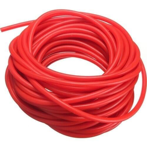 Tubing Exercise Rubber Resistance Band Catapult Dub Slingshot Elastic, Red 2.5M