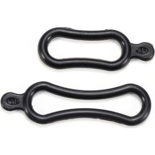 Elastic Silicon Strap Bicycle Lamp Holder Flashlight Headlight Torch Band Bike Front Light Clip Mount Holder for Cycling