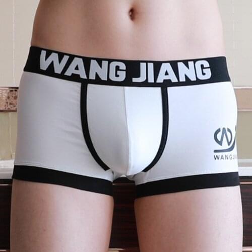 Men High Qualit Underwear Cotton Breathable Boxers Shorts Trunks Sexy Bikini Mens Underpants U Convex Pouch Male Panties Shorts