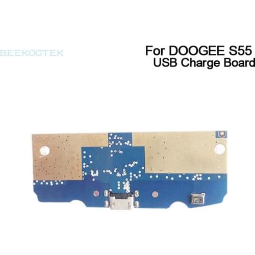 New Original Doogee S55 USB Board With Microphone USB Charge Charging Dock Board Module Repair Parts For DOOGEE S55 Lite Phone