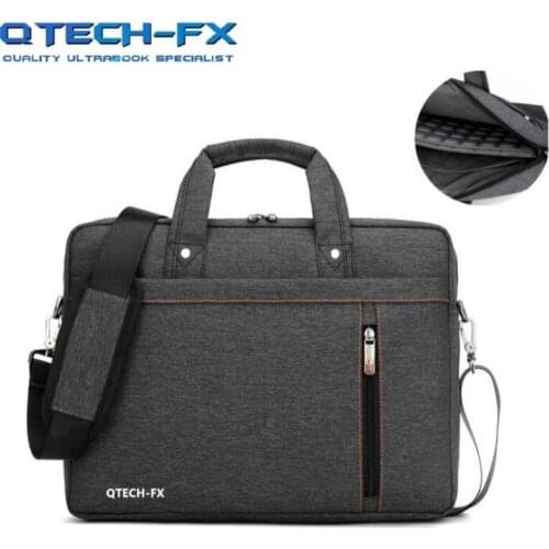 Shockproof Handbag 14" 15.6" 17" Laptop Bag Men Women Business College Portable for Dell Apple QTECH-FX Xiaomi Lenovo Acer Pink