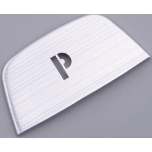 Gear Shift Knob P Button Cover Trim Aluminum Alloy Silver Fit For BMW 2 3 4 5 6 Series X3 X4 X5 X6 F22 F23 F30 F31 F34 F32 F33