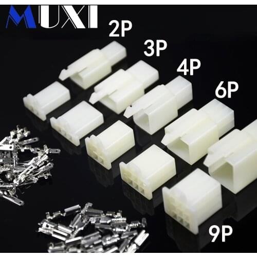 Male Female 10set or 5 set/lot Automotive 2.8 Electrical wire Connecto 2.8mm 1 2 3 6 9 pin Auto Car Connector Tyco Kits Socket