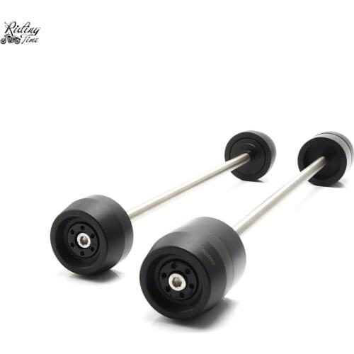 For DUKE 790 2017 2018 2019 2020 DUKE 890 2020 Motorcycle Front Rear Axle Fork Crash Sliders Wheel Protector Falling Protection