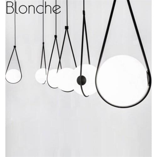 Modern Art Pendant Lamp Plastic Hanging Light PP Lampshade for Home Bedroom Living Room Restaurant Decor Lighting Led Fixtures