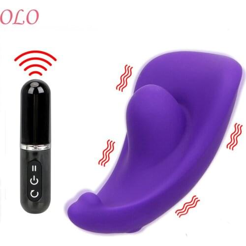 OLO Wearable Panty Vibrator Bullet Remote Control Clitoral Stimulator Erotic Sex Toys For Women 12 Frequency G Spot Adults Toys