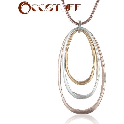 Jewelry Trendy Chunky Long Necklace for women with Big Large Pendants Fashion Necklaces collares mujer choker kolye bijoux femme