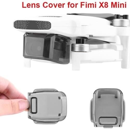 Camera Lens Cover Cap for FIMI X8 Mini Gimbal Camera Protective Cover Dustproof Lens Cap Mount Holder for FIMI X8 Mini Accessory