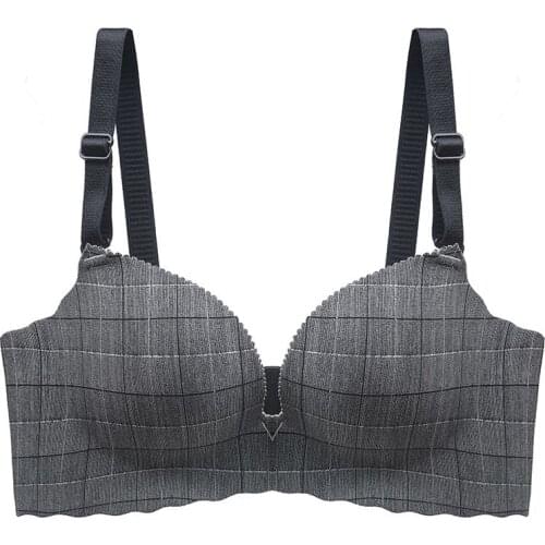 Wire Free Striped Women Seamless Bras Fashion Bra Female Underwear Intimates
