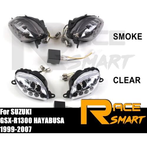 1Pair Motorcycle Front Turn Signal Light For SUZUKI HAYABUSA GSX-R 1300 1999-2007 2000 2001 2002 2003 2004 2005 2006 GSX-R 1300