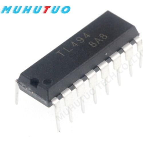 10PCS TL494 directly inserted DIP16 TL494CN power pulse width modulation chip