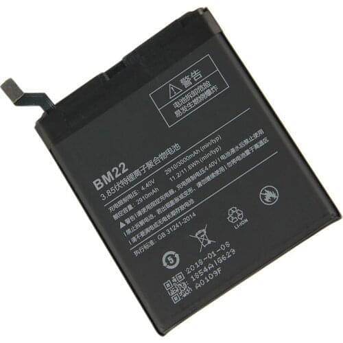 5pcs/lot Battery BM22 3000 mAh for Xiaomi Mi 5 Mi5 M5 High Quality Phone Replacement Batteries
