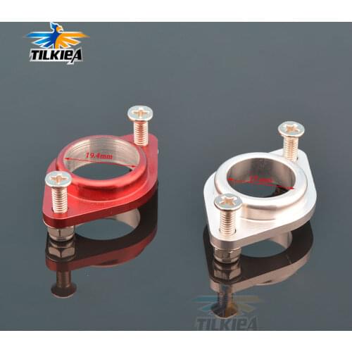 Aluminum Exhaust Pipe Stern Fastening Mount 17.5mm/19.4mm for Rc Boat