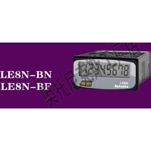 Autonics Small LCD Counter LE8N-BN LE8N-BF
