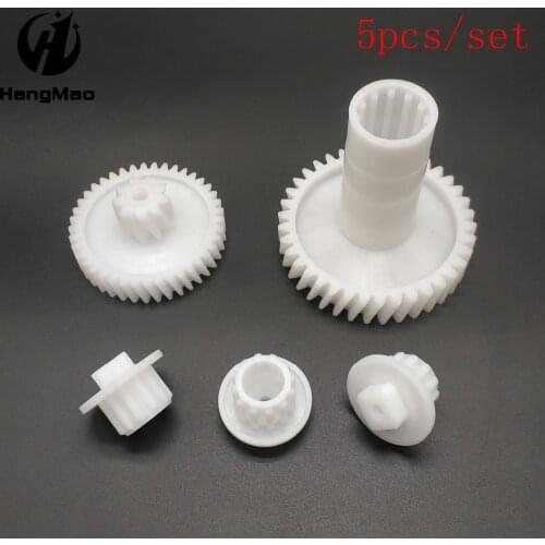 Worldwide free shipping 5pcs/set Free Shipping Meat Mincer Grinder Gear Kitchen Parts for Zelmer A861203, 86,1203