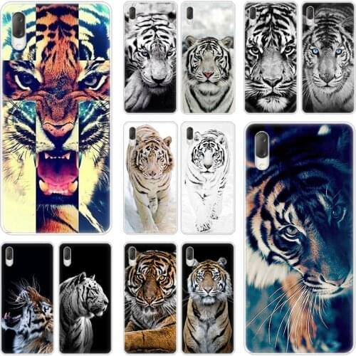 Animal tiger Fashion Hard Case For Sony Xperia L1 L2 L3 X XA XA1 XA2 XA3 Ultra 10 Plus E5 XZ XZ1 XZ2 Compact XZ3 XZ5 2 20 Cover