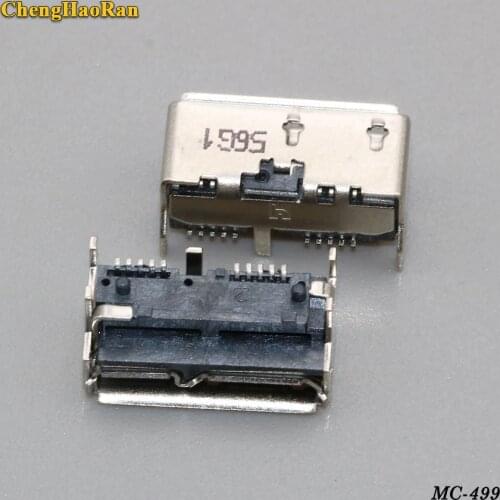 ChengHaoRan 2-5 For Western Digital Seagate Toshiba Mobile Hard Disk / Tablet 3.0 Micro USB Jack Port Plug Socket Connector