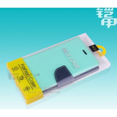 Wholesale Colors Personality Design Label PVC Packaging Retail Package Box for iPhone7 7Plus Cell PhoneCase Gift KJ-450 1000pcs